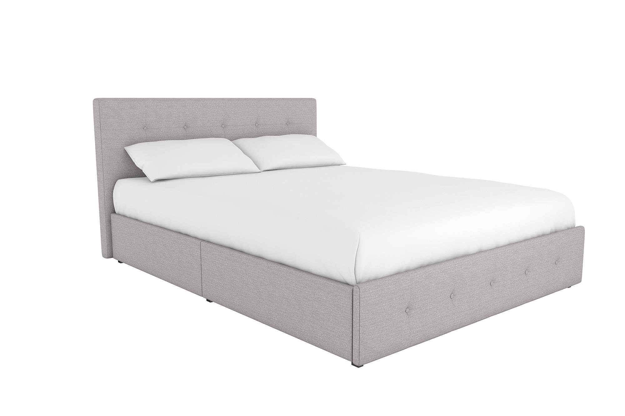 Winston Porter Houchins Tufted Upholstered Low Profile